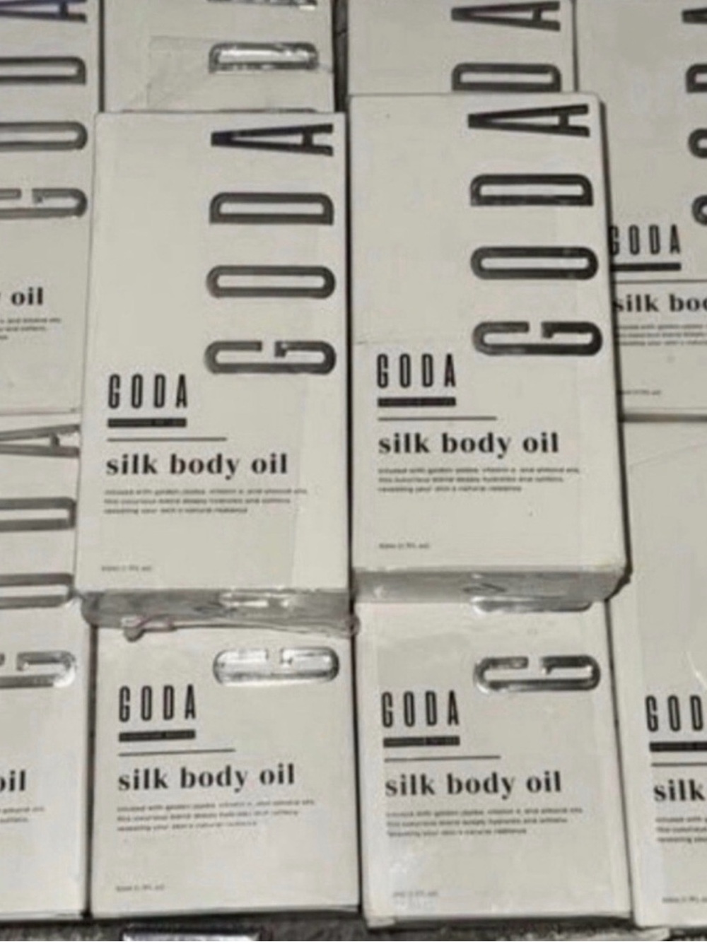 Lot Of 2 GODA Silk Body Oil